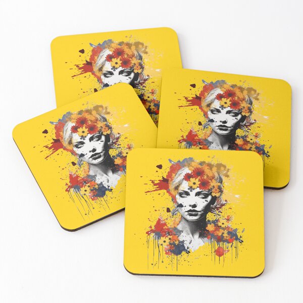Item preview, Floral Illustration - Trash Polka Inspired - German woman designed and sold by brindled.