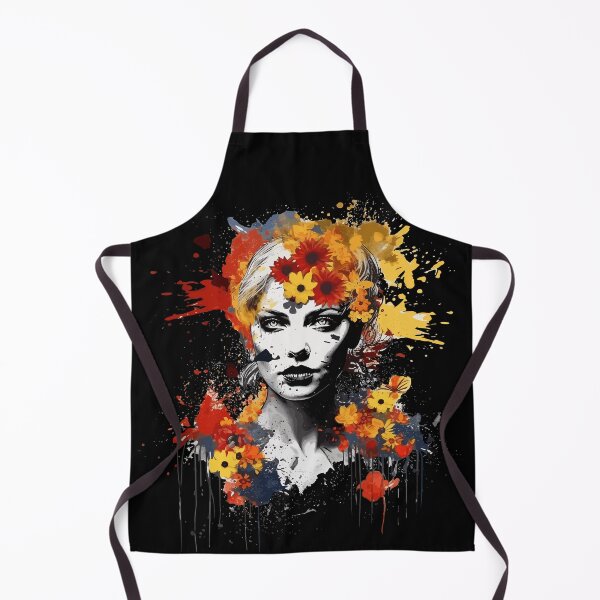 Item preview, Floral Illustration - Trash Polka Inspired - German woman designed and sold by brindled.