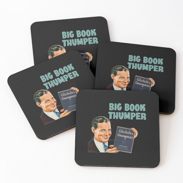 Item preview, Big Book Thumper - Alcoholics Anonymous - Recovery Swag designed and sold by FeedmyDesigns.