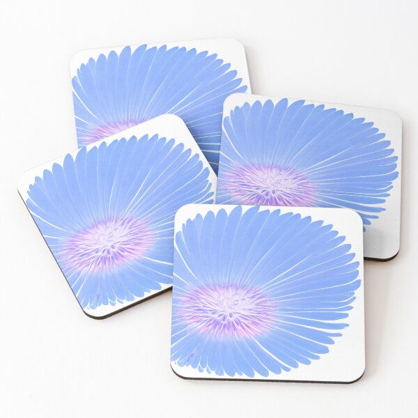 Item preview, Single Flower with Sky Blue Colored Petals designed and sold by deniselynnimage.