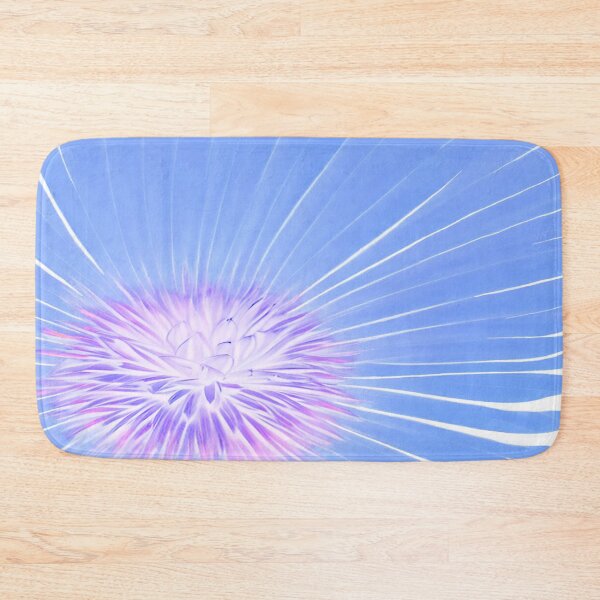 Item preview, Single Flower with Sky Blue Colored Petals designed and sold by deniselynnimage.