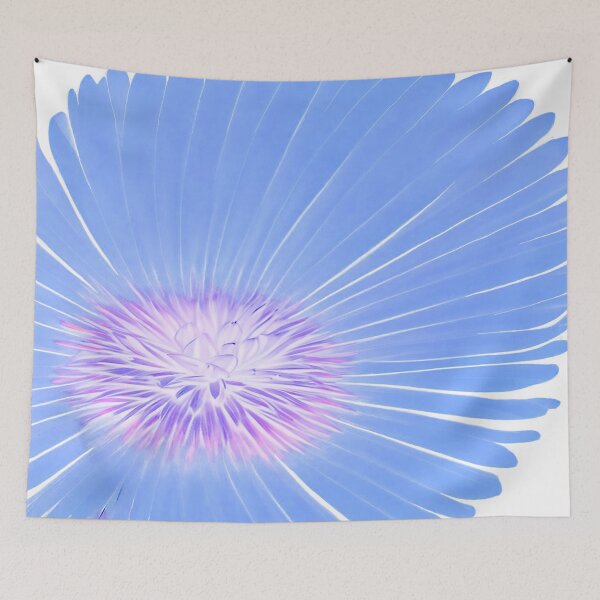 Item preview, Single Flower with Sky Blue Colored Petals designed and sold by deniselynnimage.