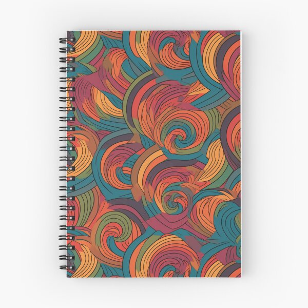 Item preview, Colorful Doodle Pattern with Swirls and Vibrant Colors designed and sold by GiveMeMood.