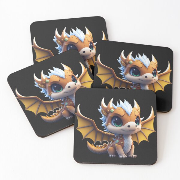 Aperçu de l'œuvre Very Cute Digital Art Wyvern créée et vendue par ChibiArtline.