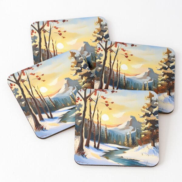 Item preview, Snowy Forest Scene  designed and sold by Gabriela McDaniel.