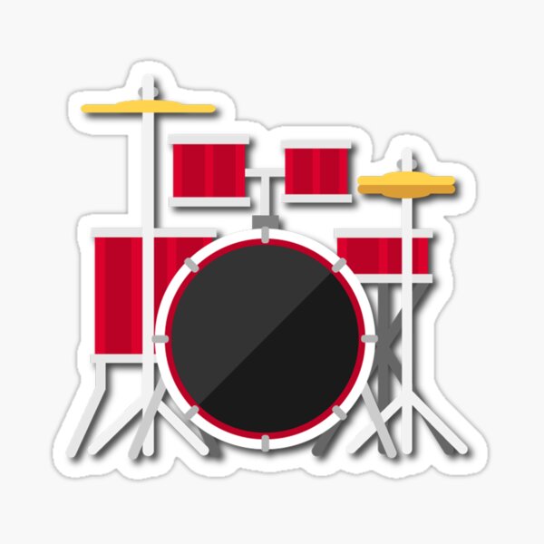 Drums Sticker