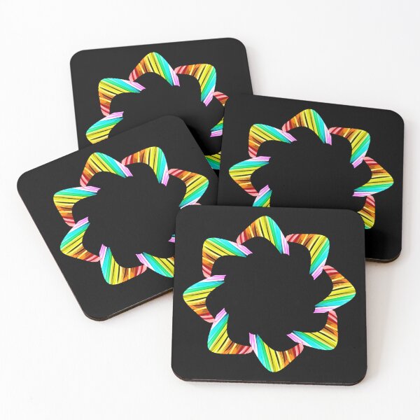 Item preview, rainbow star designed and sold by Meo Design.