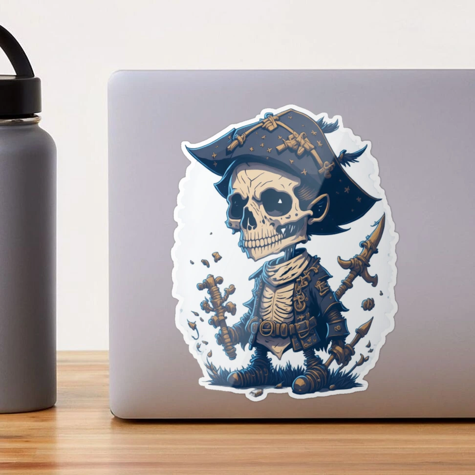 10/50PCS Pirate Skull Stickers Captain Buccaneer Vintage For DIY Notebook  Luggage Motorcycle Laptop Refrigerator Decals Graffiti - AliExpress