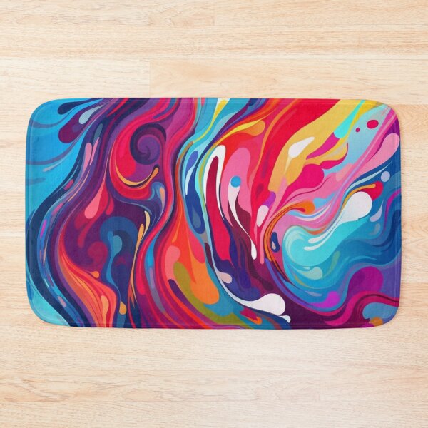 Item preview, Colorful abstract background pettern Color decorative element Geometric pop art designed and sold by PinkPinkArts.