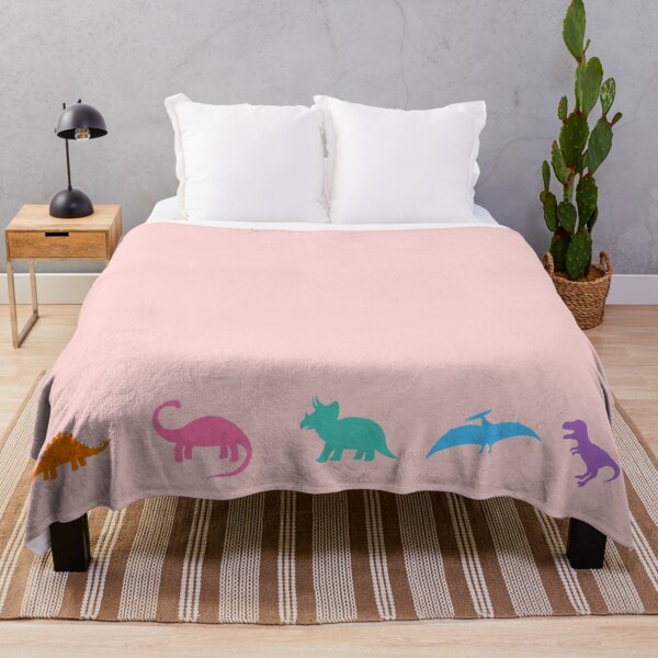 Item preview, Dinosaur Parade on pink designed and sold by threadconnect.