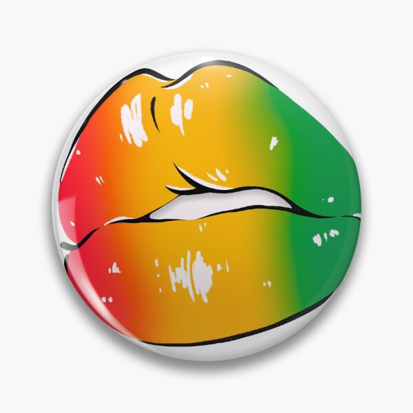 Artikelvorschau, Juneteenth Flag Lips entworfen und verkauft von MarisoArt.
