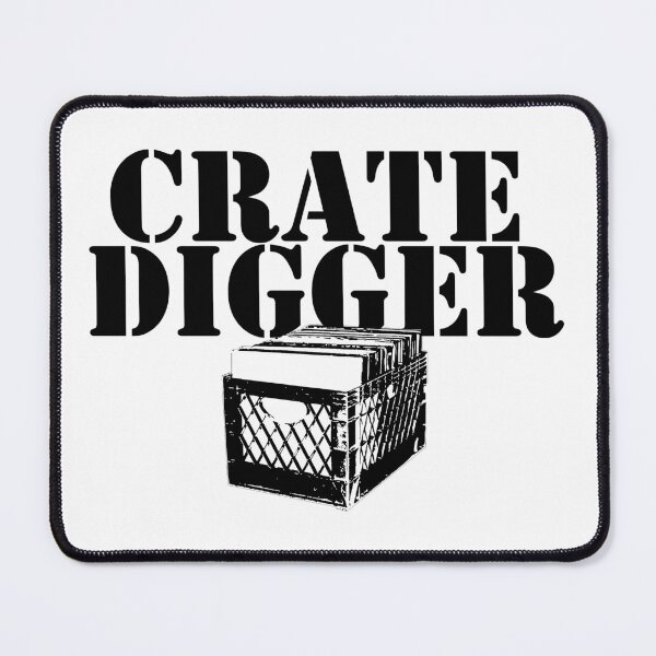 Item preview, Crate Digger 1 blk designed and sold by Tee4Daily.