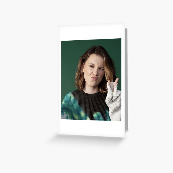 millie bobby brown Greeting Card by NASARZAHTI