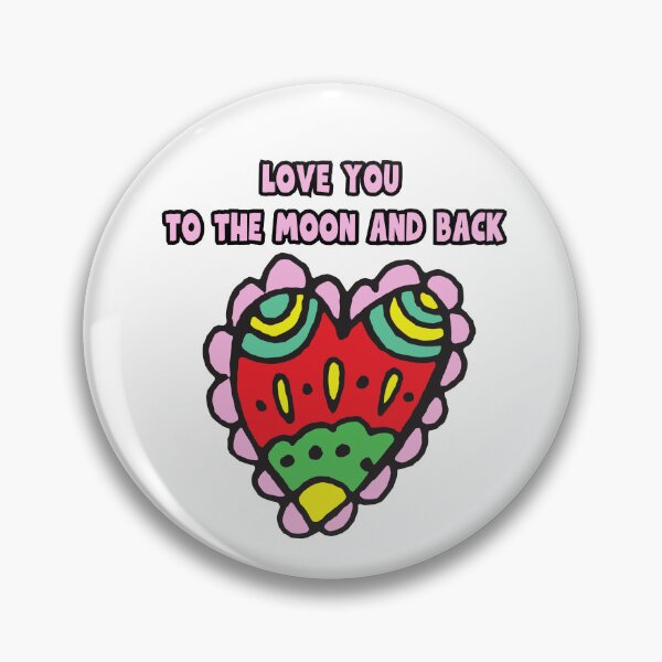 Item preview, Love you to the moon and back designed and sold by meesara.