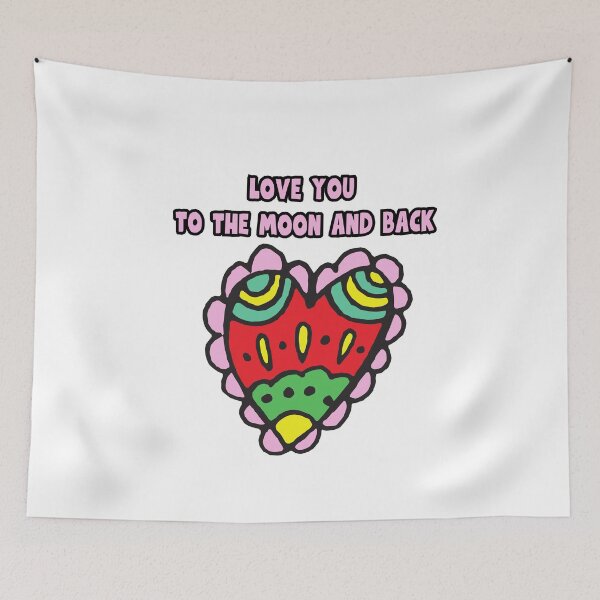 Item preview, Love you to the moon and back designed and sold by meesara.