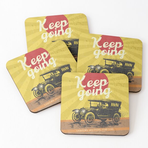 Item preview, Vintage automobile and motivational quote  designed and sold by All-About-Life.