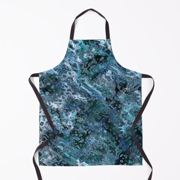 Artikelvorschau, Bubbles of Blue Shades Abstract Fabric Pattern entworfen und verkauft von Trevor Hirst.