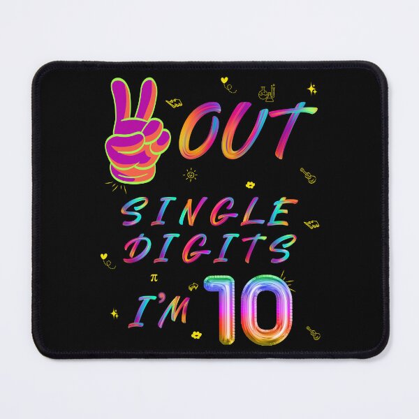 Item preview, Peace Out Single Digits I’m 10 designed and sold by Leaping-Toad.