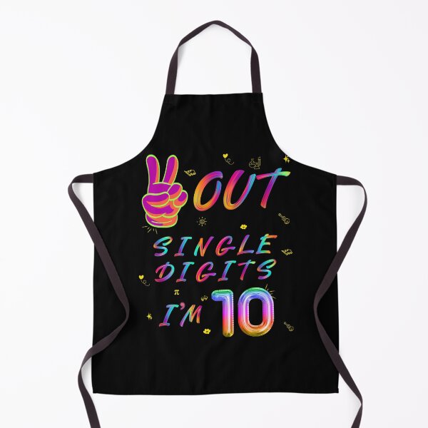 Item preview, Peace Out Single Digits I’m 10 designed and sold by Leaping-Toad.