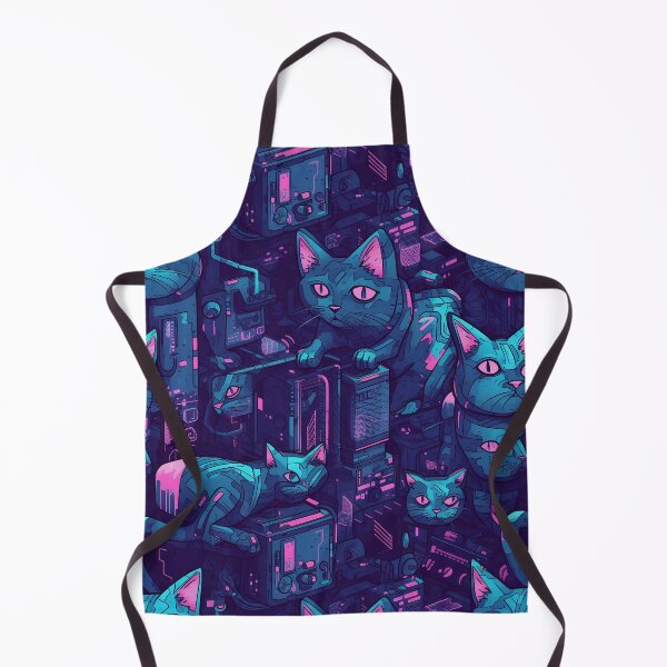Item preview, Cyber Cats all up in your warez designed and sold by FlameOwlDesign.