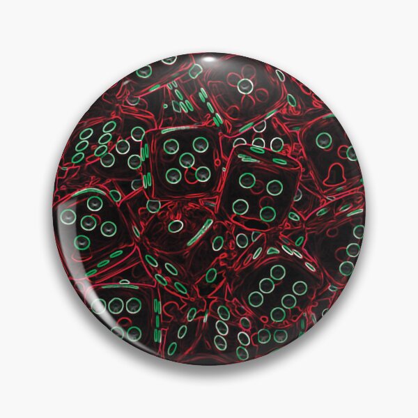 Item preview, Un montón de dados: dados de juego de mesa de neón rojo y verde (tablero de mesa/juego de mesa/rpg D6) designed and sold by Soludum Dice & Meeple Merch.