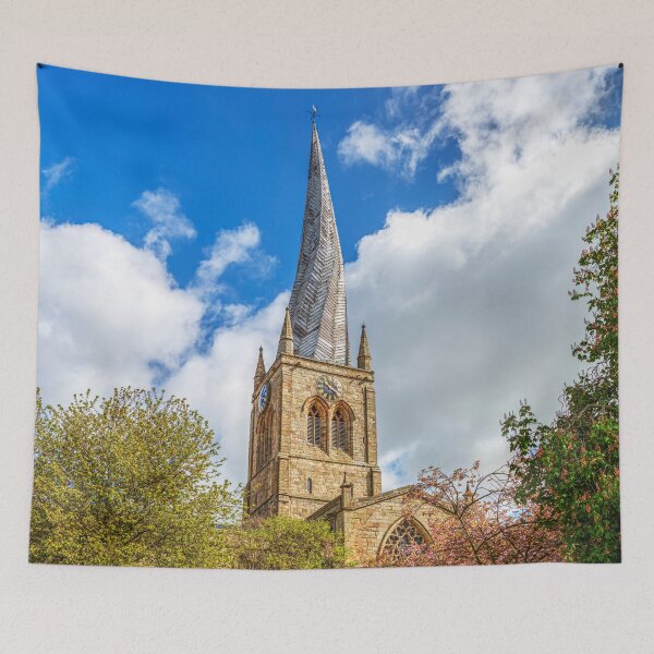 Item preview, Chesterfield Church, Crooked Spire designed and sold by Paul Thompson Photography.