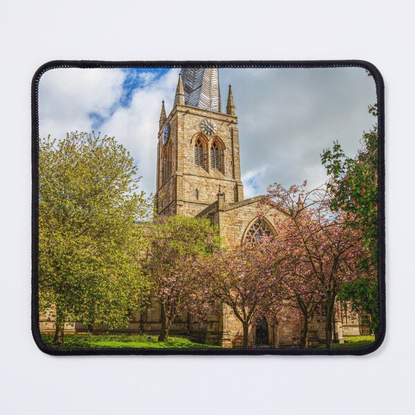 Item preview, Chesterfield Church, Crooked Spire designed and sold by Paul Thompson Photography.
