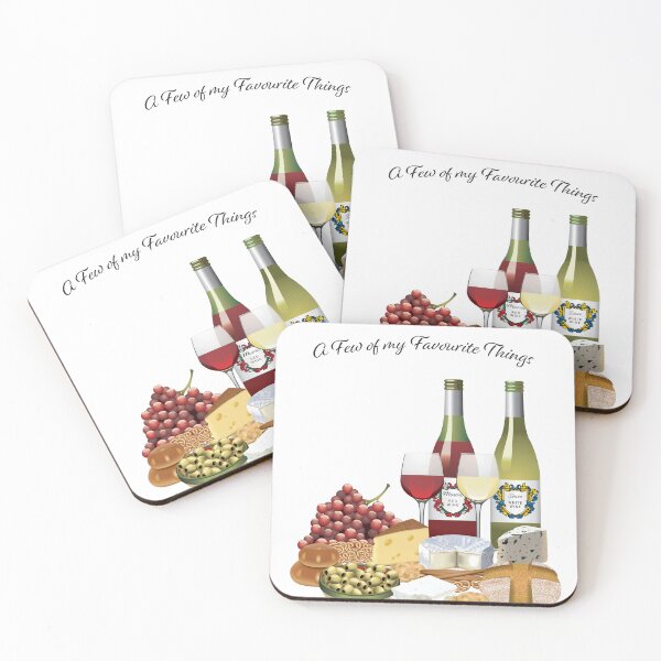 Item preview, Many 'Favourite Things' Items - My Favourite Foods and Wine designed and sold by Billers Art.