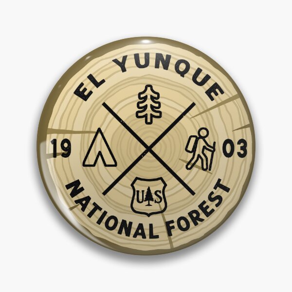 Item preview, El Yunque National Forest Log Slice designed and sold by VanyaKar.
