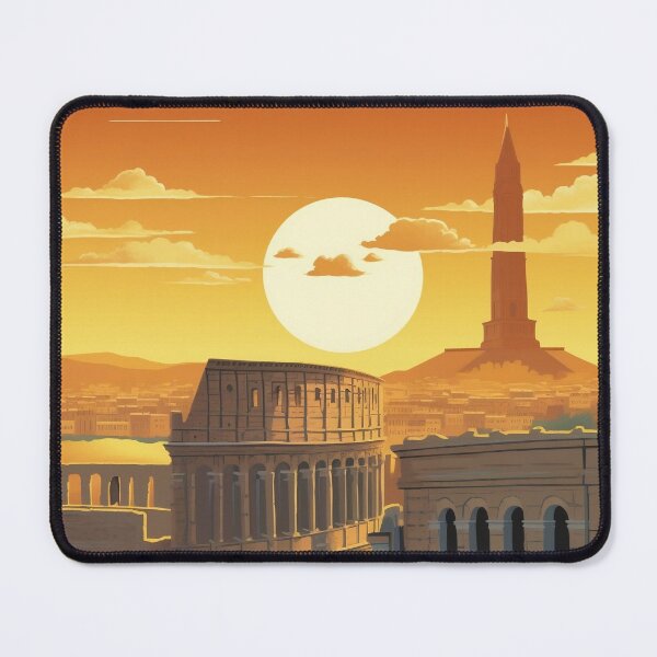 Item preview, Vintage travel poster Rome - Classic design of the eternal city designed and sold by StrasserArt.
