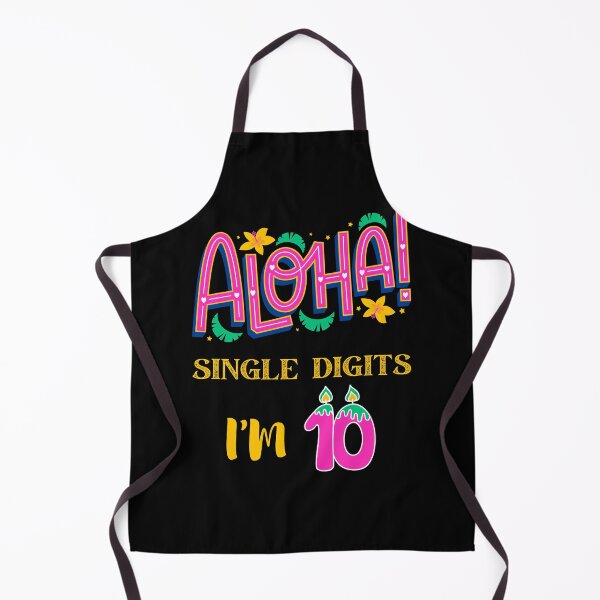 Item preview, Aloha Single Digits I’m 10 designed and sold by Leaping-Toad.