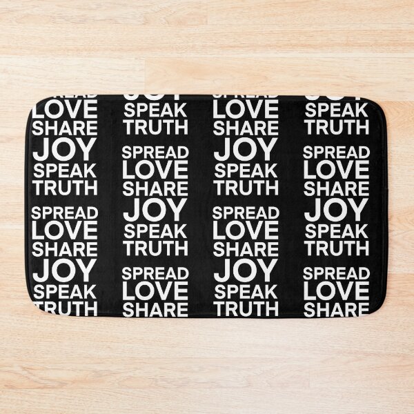 Item preview, Spread love share joy speak truth Quote designed and sold by Giovanni-c.