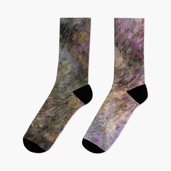 Item preview, Mauve and Purple Oil Swirls Abstract Pattern designed and sold by Trevor Hirst.