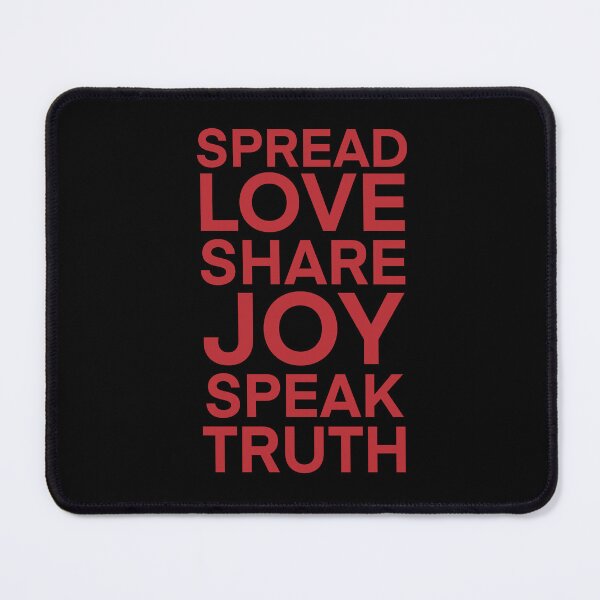 Item preview, Spread love share joy speak truth Quote designed and sold by Giovanni-c.