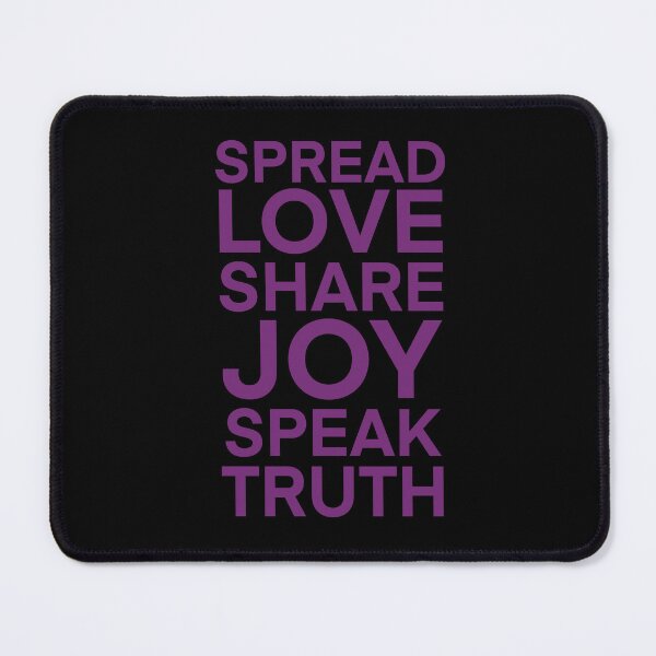 Item preview, Spread love share joy speak truth Quote designed and sold by Giovanni-c.