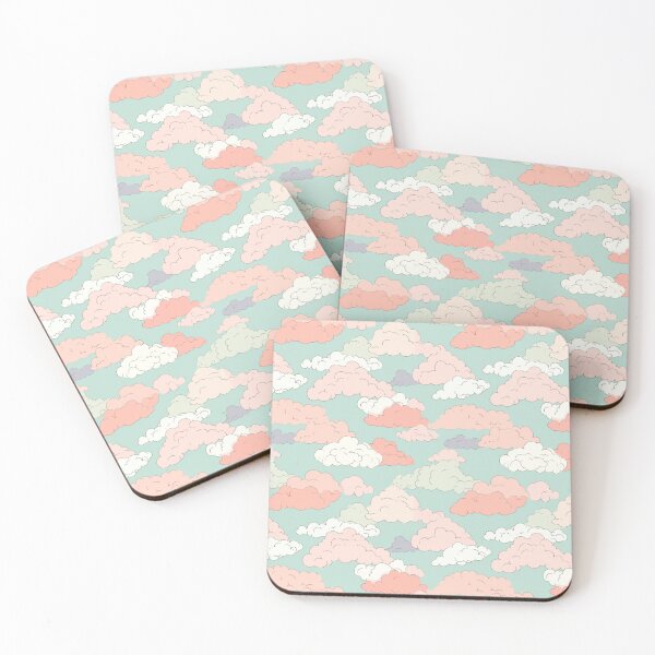 Item preview, Fluffy Pastel Cartoon Clouds designed and sold by ApexPrintCo.