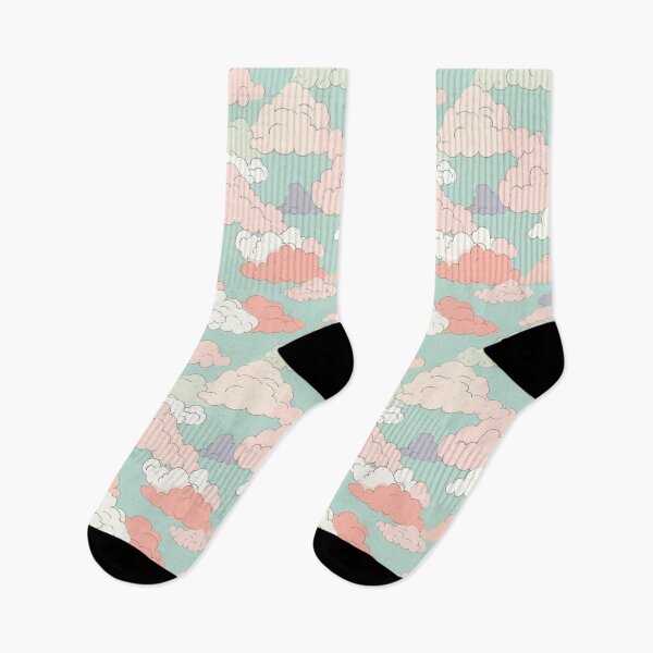 Item preview, Fluffy Pastel Cartoon Clouds designed and sold by ApexPrintCo.