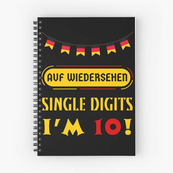 Item preview, Auf Wiedersehen Single Digits I’m 10 designed and sold by Leaping-Toad.