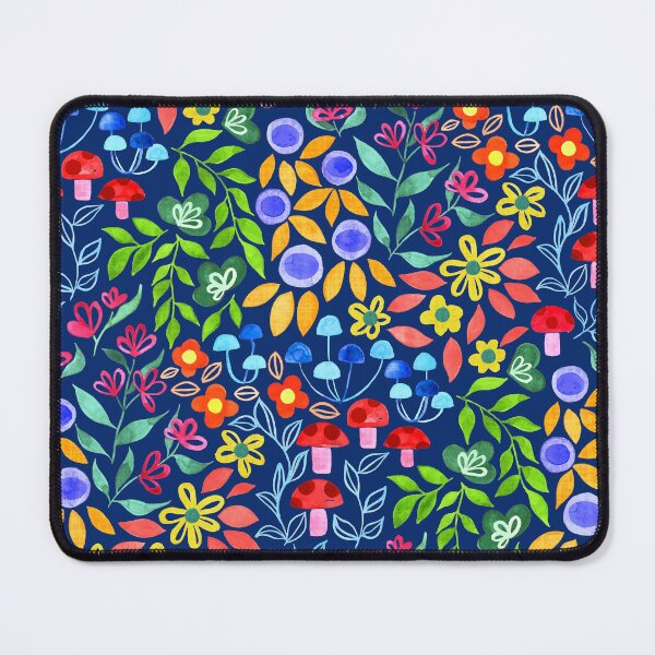 Item preview, Maximalist Forager Forest Floor - on Navy designed and sold by TigaTiga.