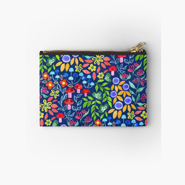 Item preview, Maximalist Forager Forest Floor - on Navy designed and sold by TigaTiga.