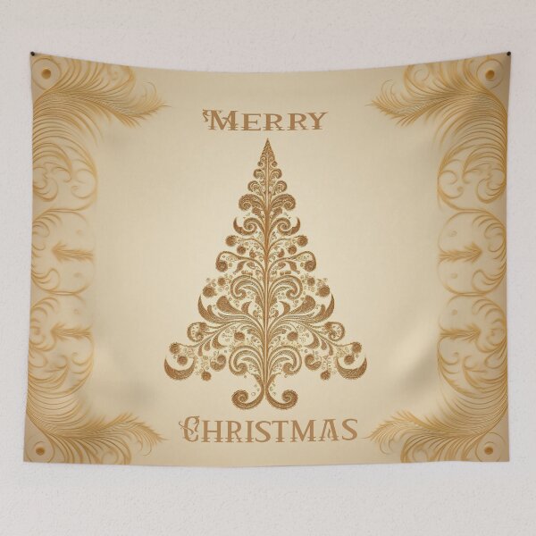 Item preview, Mesmerizing Swirls Christmas Tree. designed and sold by MedusaPrintArt.