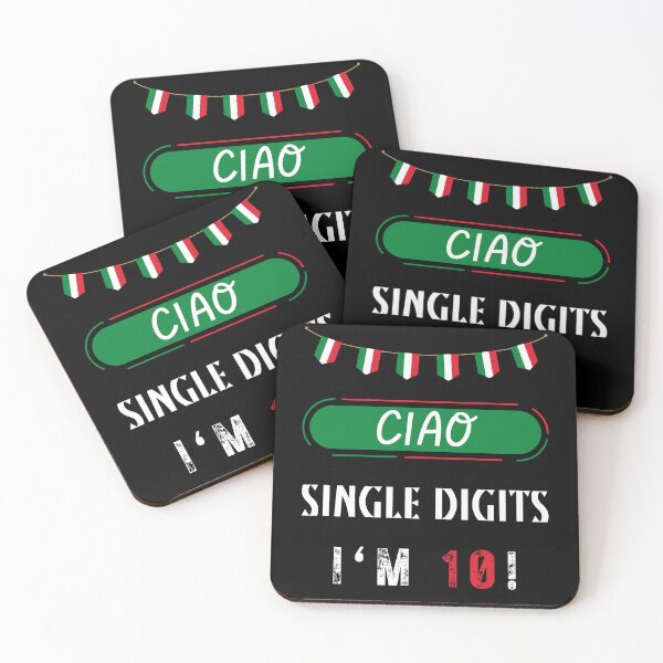 Item preview, Ciao Single Digits I’m 10 designed and sold by Leaping-Toad.