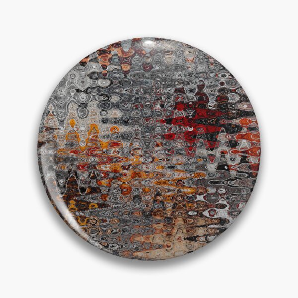Artikelvorschau, Abstract ZigZag Pattern in Deep Greys Reds and Amber entworfen und verkauft von Trevor Hirst.