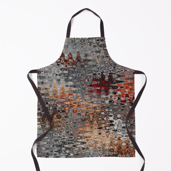 Artikelvorschau, Abstract ZigZag Pattern in Deep Greys Reds and Amber entworfen und verkauft von Trevor Hirst.