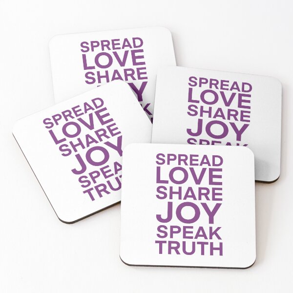 Item preview, Spread love share joy speak truth Quote designed and sold by Giovanni-c.