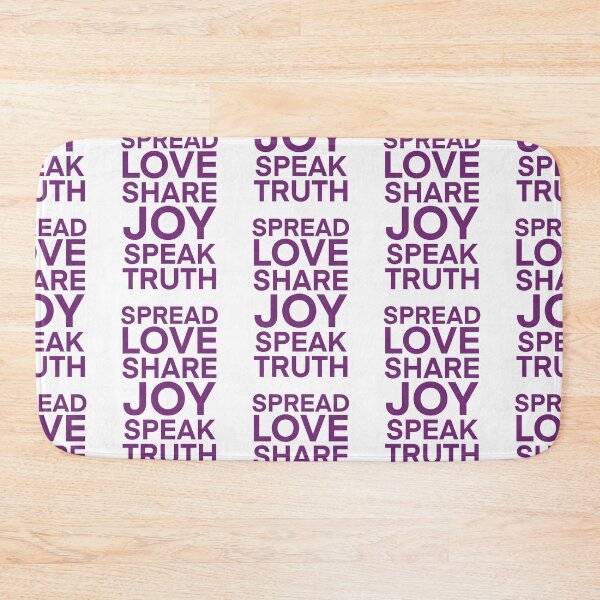 Item preview, Spread love share joy speak truth Quote designed and sold by Giovanni-c.