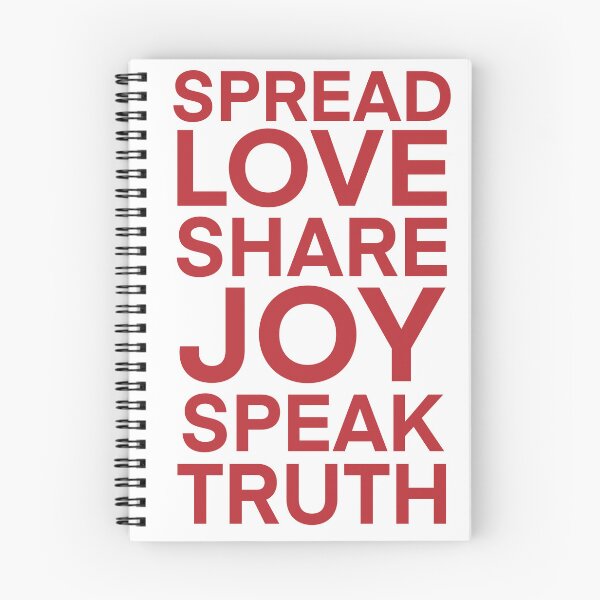 Item preview, Spread love share joy speak truth Quote designed and sold by Giovanni-c.