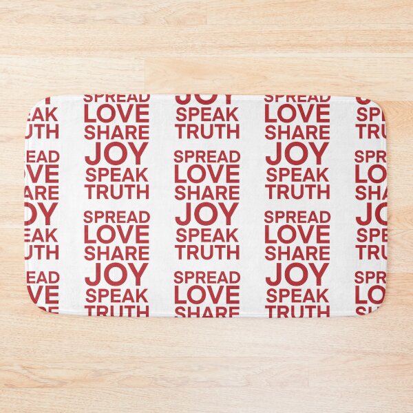 Item preview, Spread love share joy speak truth Quote designed and sold by Giovanni-c.