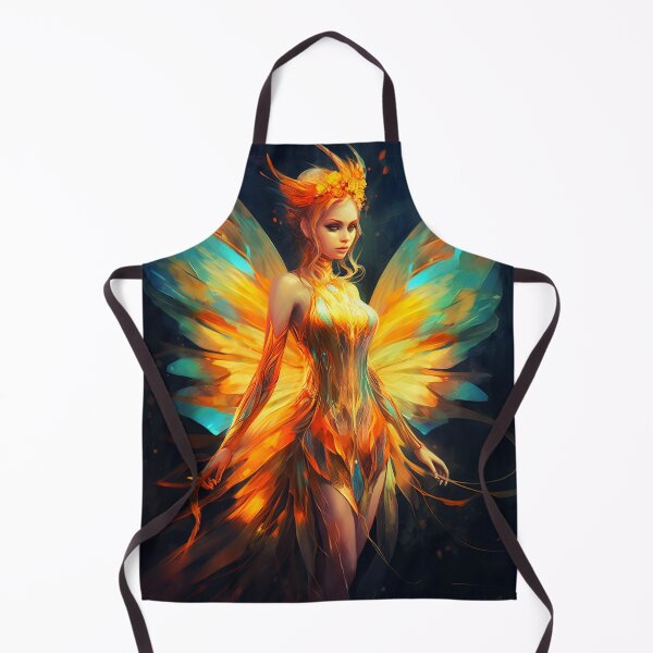 Item preview, Bright Fiery Fairy designed and sold by Red Witch Art.