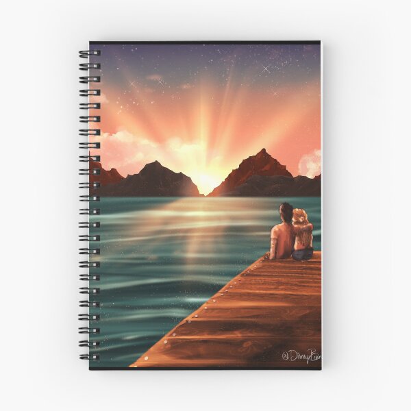 Item preview, Alone With You PJO Percabeth Dock Stars Sky Starlight Sunset Canoe Lake Dusk designed and sold by Disney Beans.